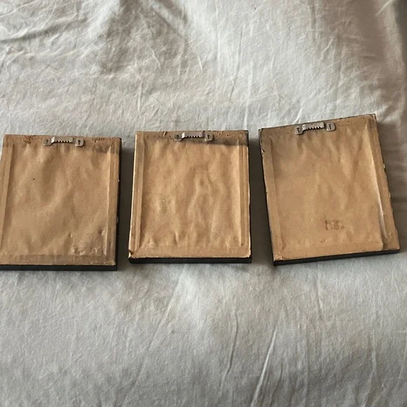 Set of Three Framed Floral Art Prints - Picture 5 of 6